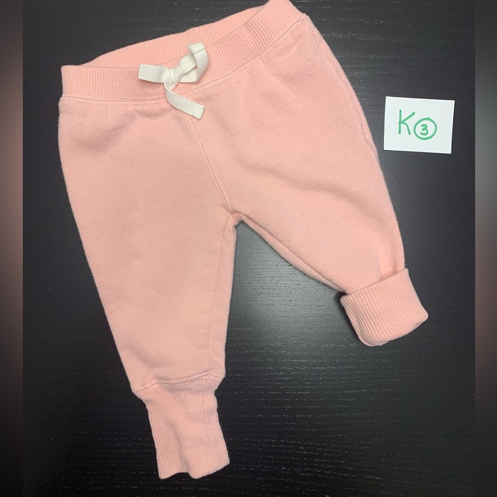 ⭐️2/$5.00⭐️ Joe Fresh 3-6m Pink Jogger Style Pants